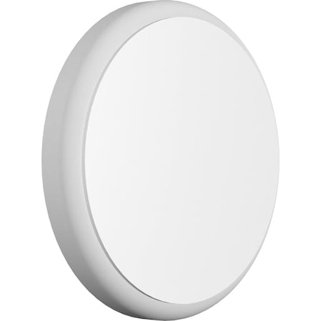 Ekena Millwork Standard Grayson Rosette With Rounded Edge, 4"W x 4"H x 1/2"P ROSP040X040X050GRY05